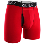 2UNDR SWING SHIFT Boxer Brief - Red/Red