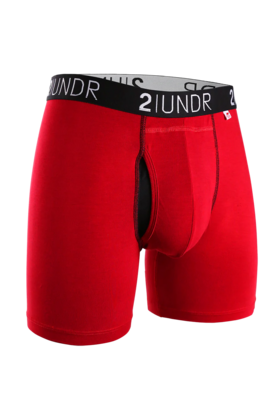 2UNDR SWING SHIFT Boxer Brief - Red/Red