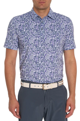Robert Graham Retro Club Polo - Grey
