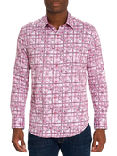 Robert Graham Vine Dress Shirt - Magenta
