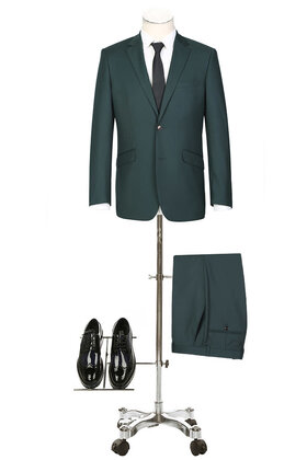 Renoir Suit - Forest Green