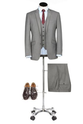 Renoir 3 Piece Suit - Sharkskin