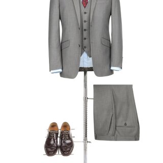 Renoir 3 Piece Suit - Sharkskin