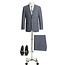 Renoir Renoir Check Suit - Dusty Blue