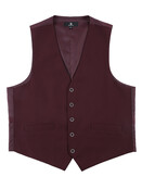 Renoir Vest - Burgundy