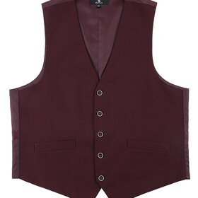 Renoir Vest - Burgundy