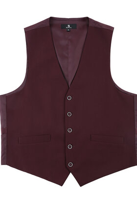 Renoir Vest - Burgundy