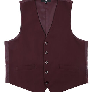 Renoir Vest - Burgundy