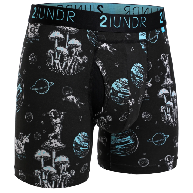 2UNDR SWING SHIFT Boxer Brief - Space Golf Black 2UNDR SWING SHIFT Boxer Brief - Space Golf Black