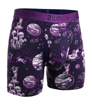 2UNDR 2UNDR SWING SHIFT Boxer Brief - Space Golf Navy