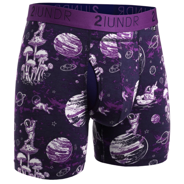 2UNDR SWING SHIFT Boxer Brief - Space Golf Navy
