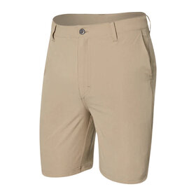 SAXX GO TO  TOWN 9" 2N1 Shorts - Vintage Khaki