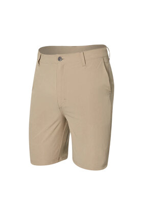SAXX GO TO  TOWN 9" 2N1 Shorts - Vintage Khaki