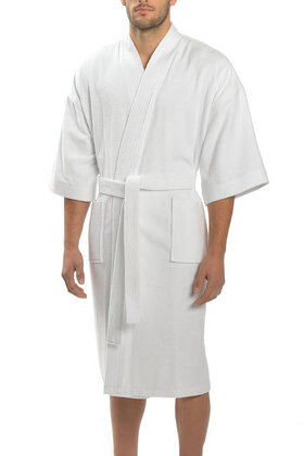 Majestic Kimono Bath Robe White