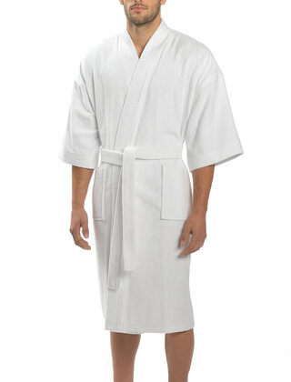 Majestic Kimono Bath Robe White