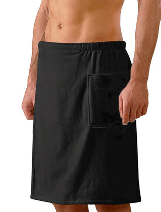 Majestic Velour Shave Wrap Black