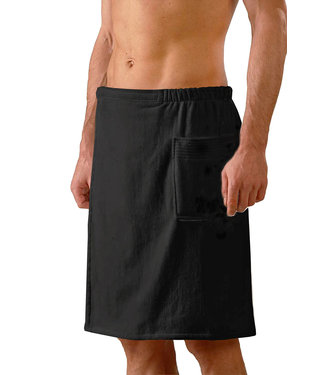 Majestic Velour Shave Wrap Black