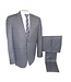 Renoir Renoir Check Suit - Purple/Grey