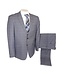 Renoir Renoir Check Suit - Medium Grey