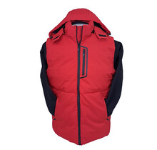 Soul of London Puffy Vest - Red