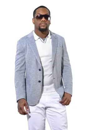 7 Downie St. Knit Sport Coat - Jackson - Light Blue