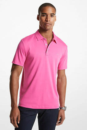 Michael Kors Sleek Polo - Cherise
