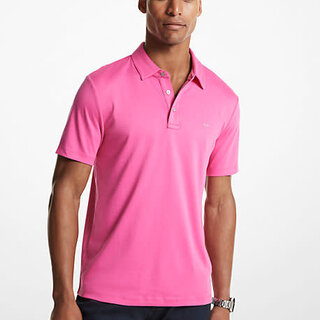 Michael Kors Sleek Polo - Cherise