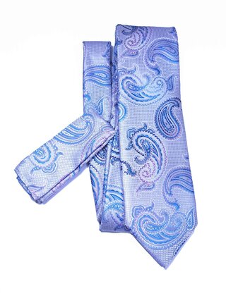 Barcelona Tie & Pocket Square - 2337