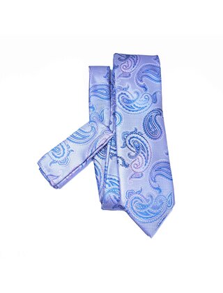 Barcelona Tie & Pocket Square - 2337