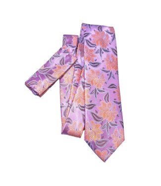 Barcelona Tie & Pocket Square - 2202