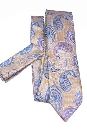 Barcelona Tie & Pocket Square - 2358