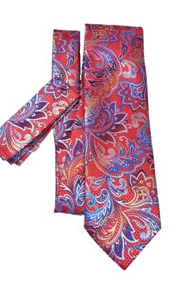 Barcelona Tie & Pocket Square - 2269