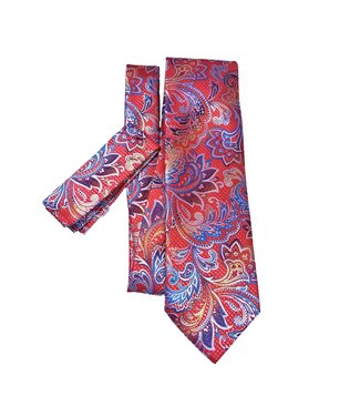 Barcelona Tie & Pocket Square - 2269