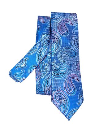 Barcelona Tie & Pocket Square - 2348