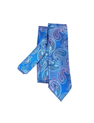 Barcelona Tie & Pocket Square - 2348