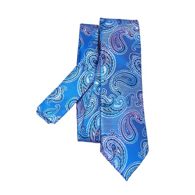 Barcelona Tie & Pocket Square - 2348