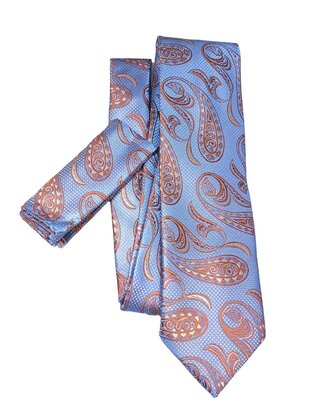 Barcelona Tie & Pocket Square - 2353