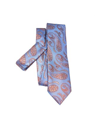 Barcelona Tie & Pocket Square - 2353