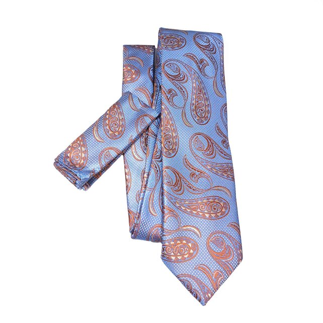 Barcelona Tie & Pocket Square - 2353