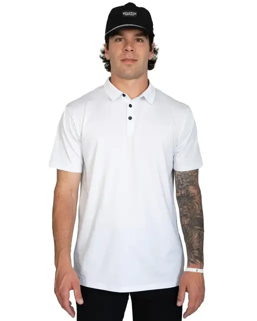 BCLUTCH PLYR Polo - White