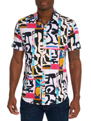 Robert Graham Far Out Short Sleeve Dress Shirt - Multi Robert Graham Far Out Short Sleeve Dress Shirt - Multi