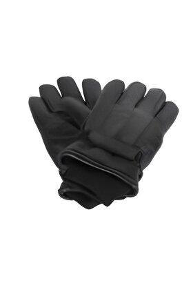 DICAPRI LEATHER DOUBLE LINED WINTER GLOVES