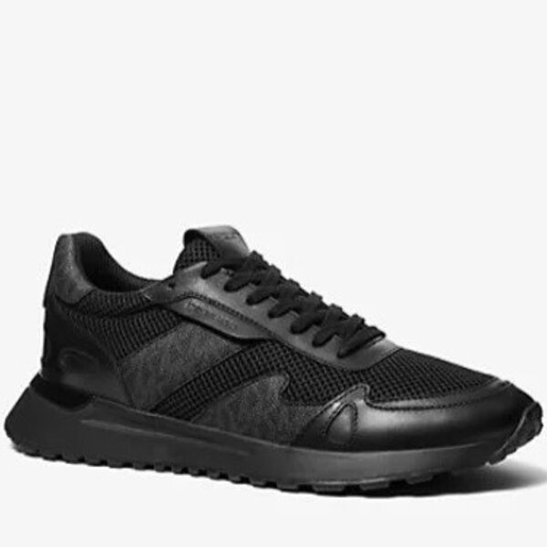 ★Michael Kors★Men's MILES Trainers★Black MICHAEL KORS MILES TRAINER