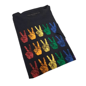 John Varatos World Love Crewneck T-shirt - Black