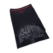 7 Downie St. Skull Crewneck T-Shirt - Black