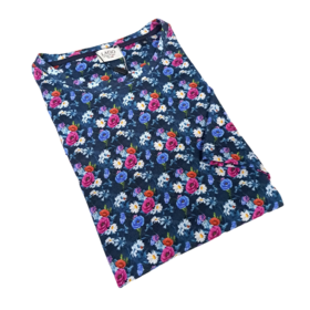 LAGO Cotton Floral Crewneck T-Shirt
