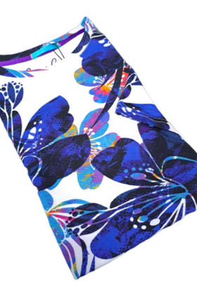 Robert Graham Graphic Crewneck T- Shirt - Tiki Ti