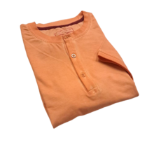 7 Downie St. Henley T-Shirt - Washed Orange