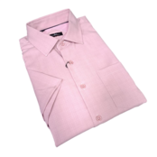 BLACK ICE SHORT SLEEVE CHECK PATTERN DRESS SHIRT