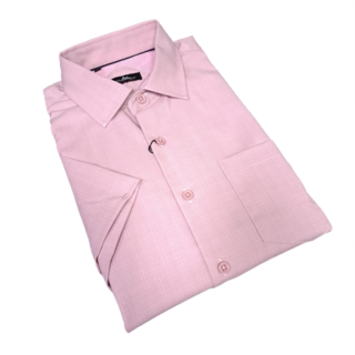 BLACK ICE SHORT SLEEVE CHECK PATTERN DRESS SHIRT